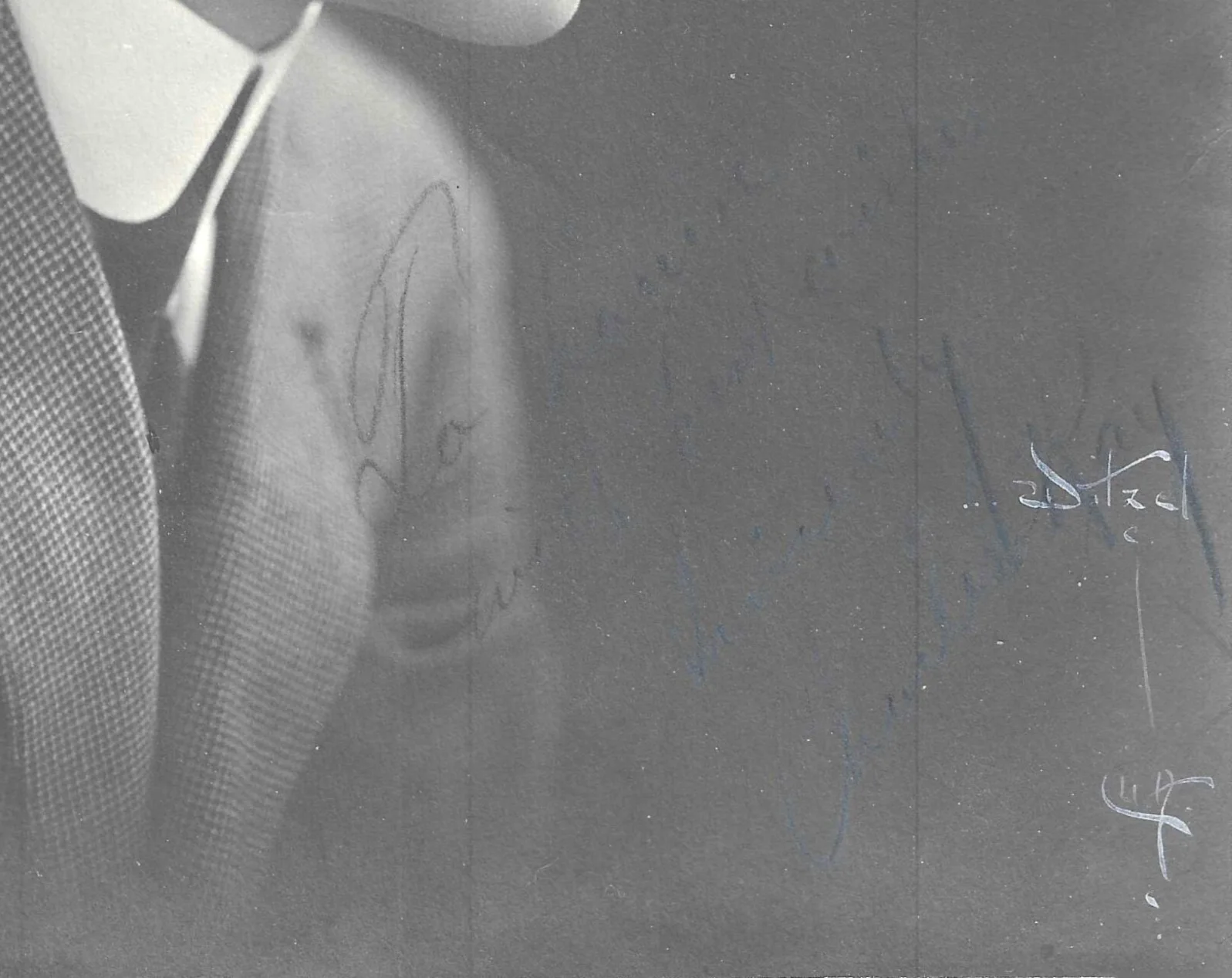 Charles Ray — Vintage Witzel Portrait of CHARLES RAY Signed To LOUISE GLAUM-Silent Film Stars, изображение 2