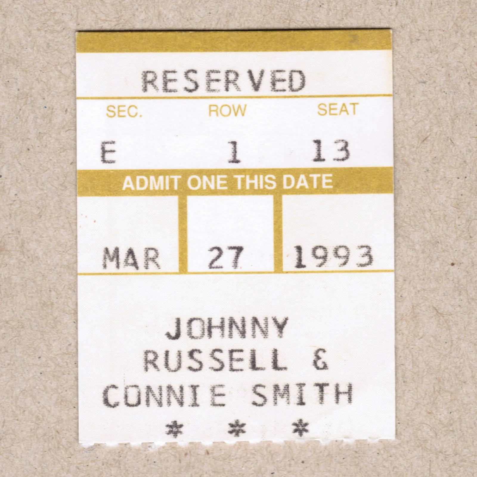 1992 Connie Smith Johnny Russell Signed Autograph Fan Taken 3.5 x 3.5 OOAK Photo, изображение 5