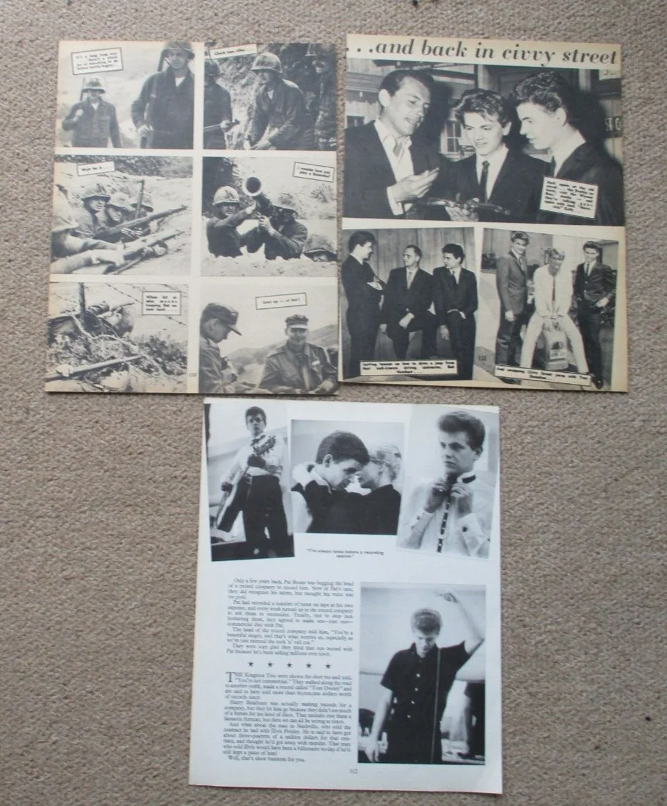 Everly Brothers. Two Original 1960s articles with pics., image 2