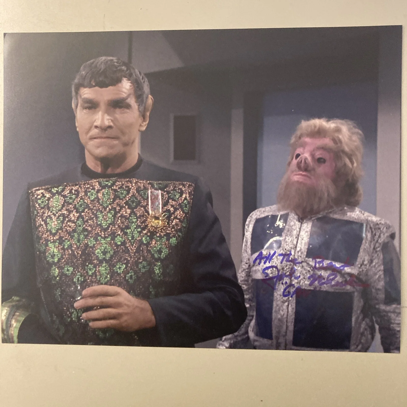 John Wheeler 1930-2026 Star Trek added Gav signed 8x10 Glossy WITH/COA Rare/Wow, image 2