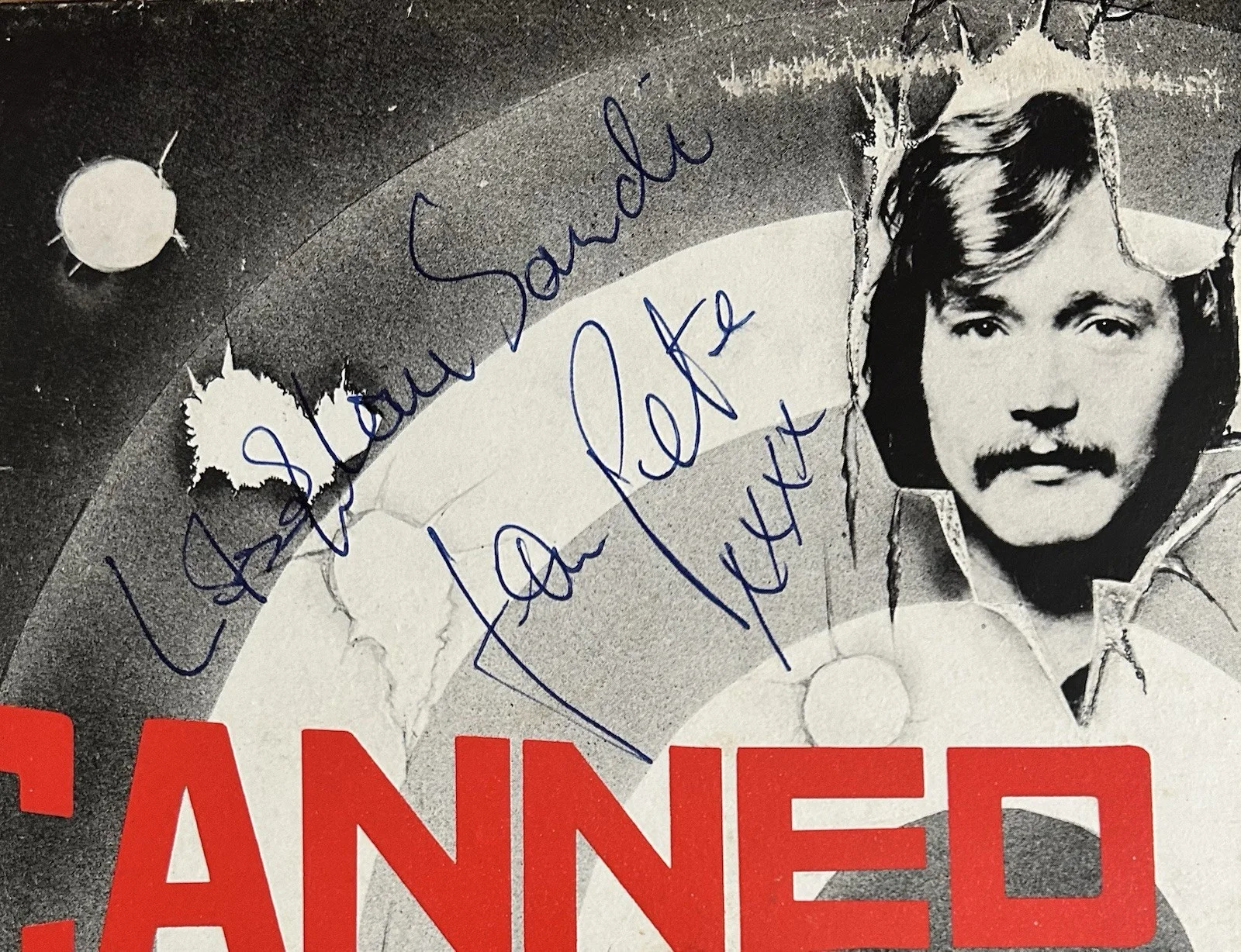 Canned Rock "Live" Vinyl - UK Import - Autographed/Signed - Dougie Kenward + 2, image 3