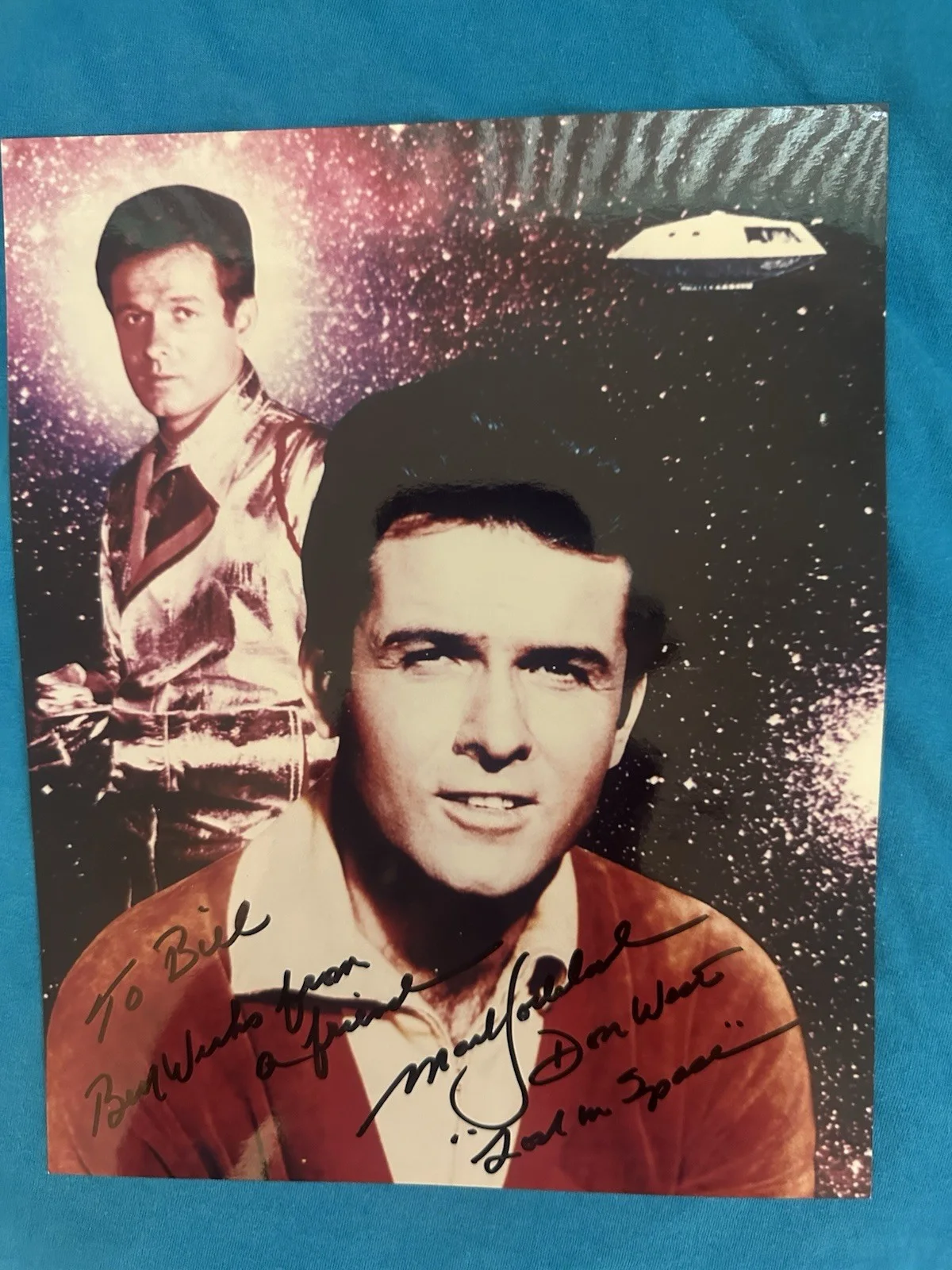 LOST IN SPACE DON WEST SIGNED GLOSSY, image 2