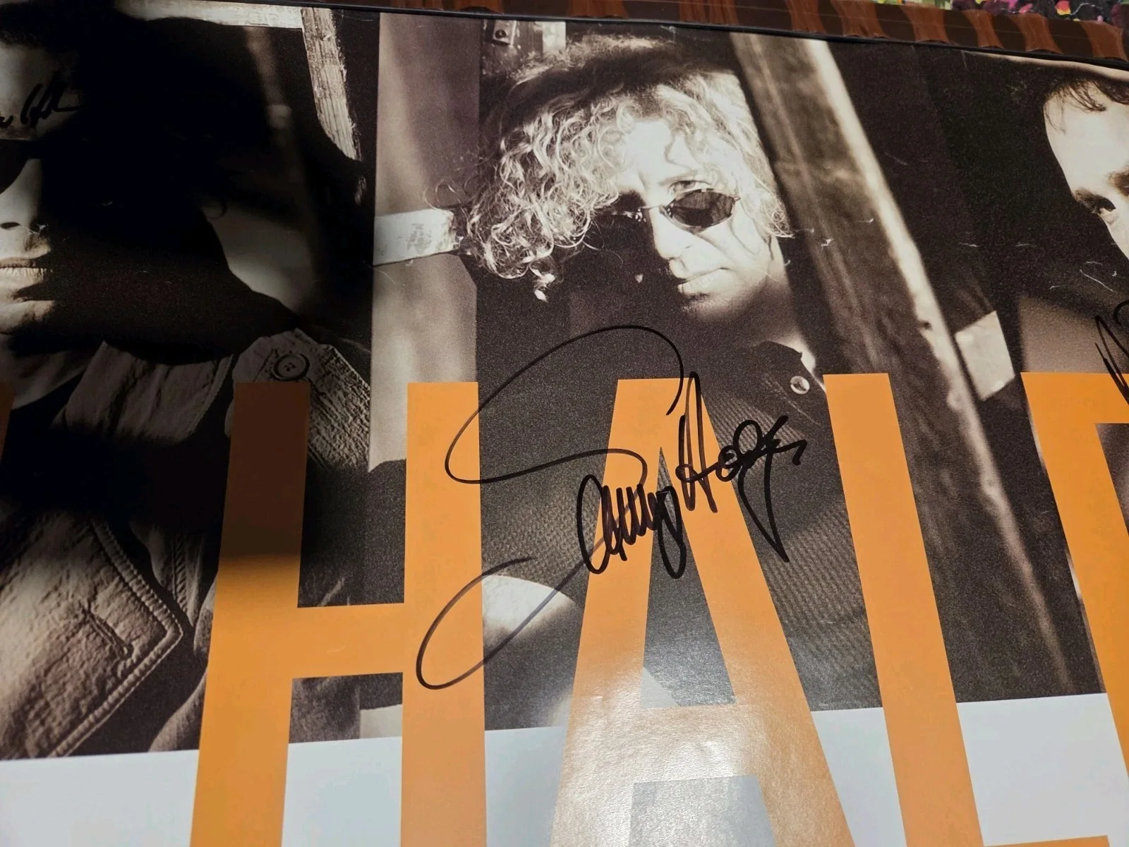 Autographed Van Halen Tour Poster(all 4).. JSA & Epperson Full Letter Certs, image 5