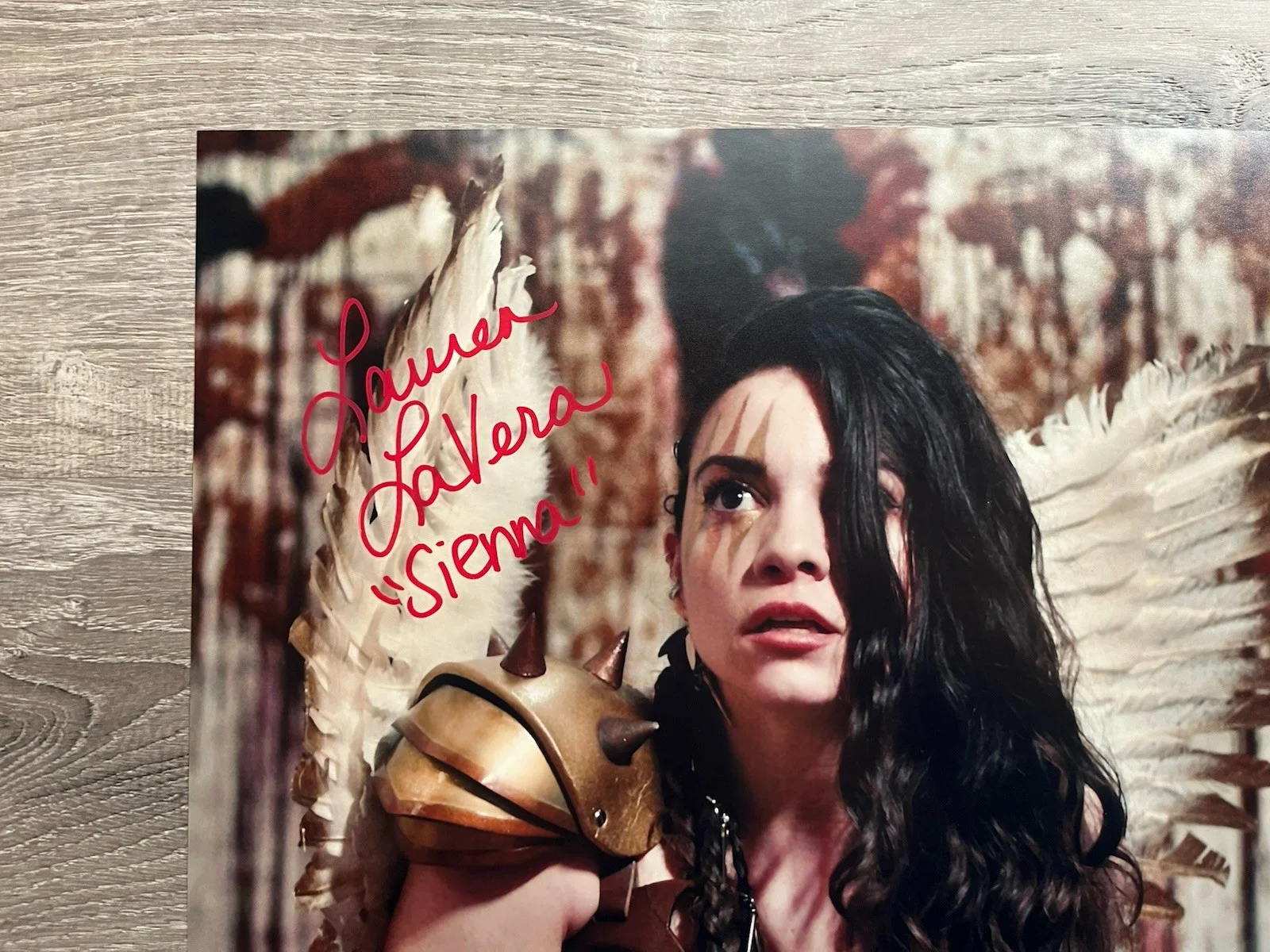 Lauren LaVera — Lauren LaVera Signed Terrifier 2 11x14 Photo JSA COA Sienna Art The Clown Horror, изображение 3