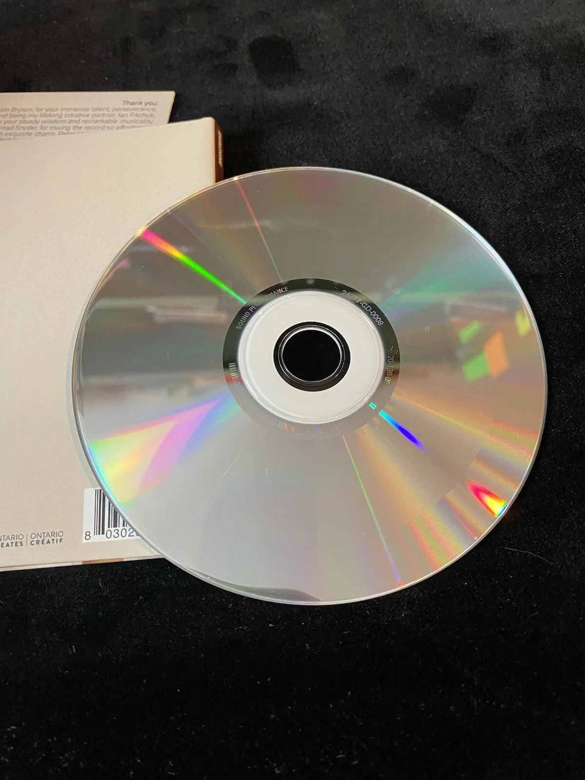 Kathleen Edwards SIGNED Total Freedom CD – Rare Gold Lyric Inscription "Birds", image 5
