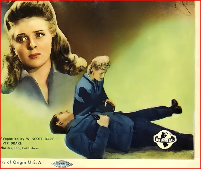 Weird Woman 1944 Mystery Horror Film - Restored 27.2" x 41" US One Sheet, image 4