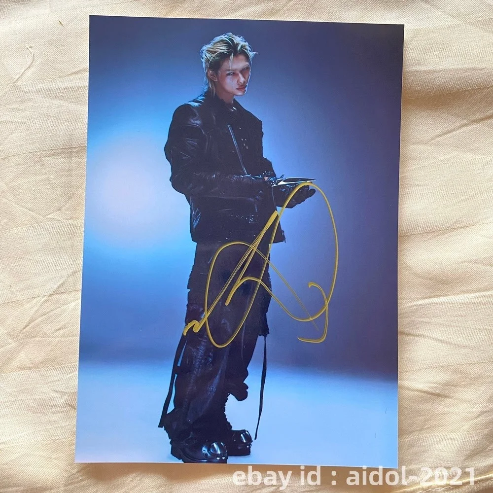 ENHYPEN NI-KI NI KI Autographed Photo THE SIN VANISH Still Knife K-POP 5*7 2026, изображение 3