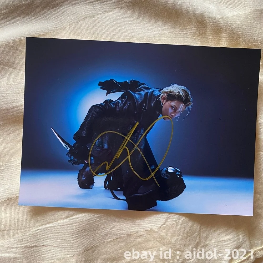 ENHYPEN NI-KI NI KI Autographed Photo THE SIN VANISH Still Knife K-POP 5*7 2026, изображение 4
