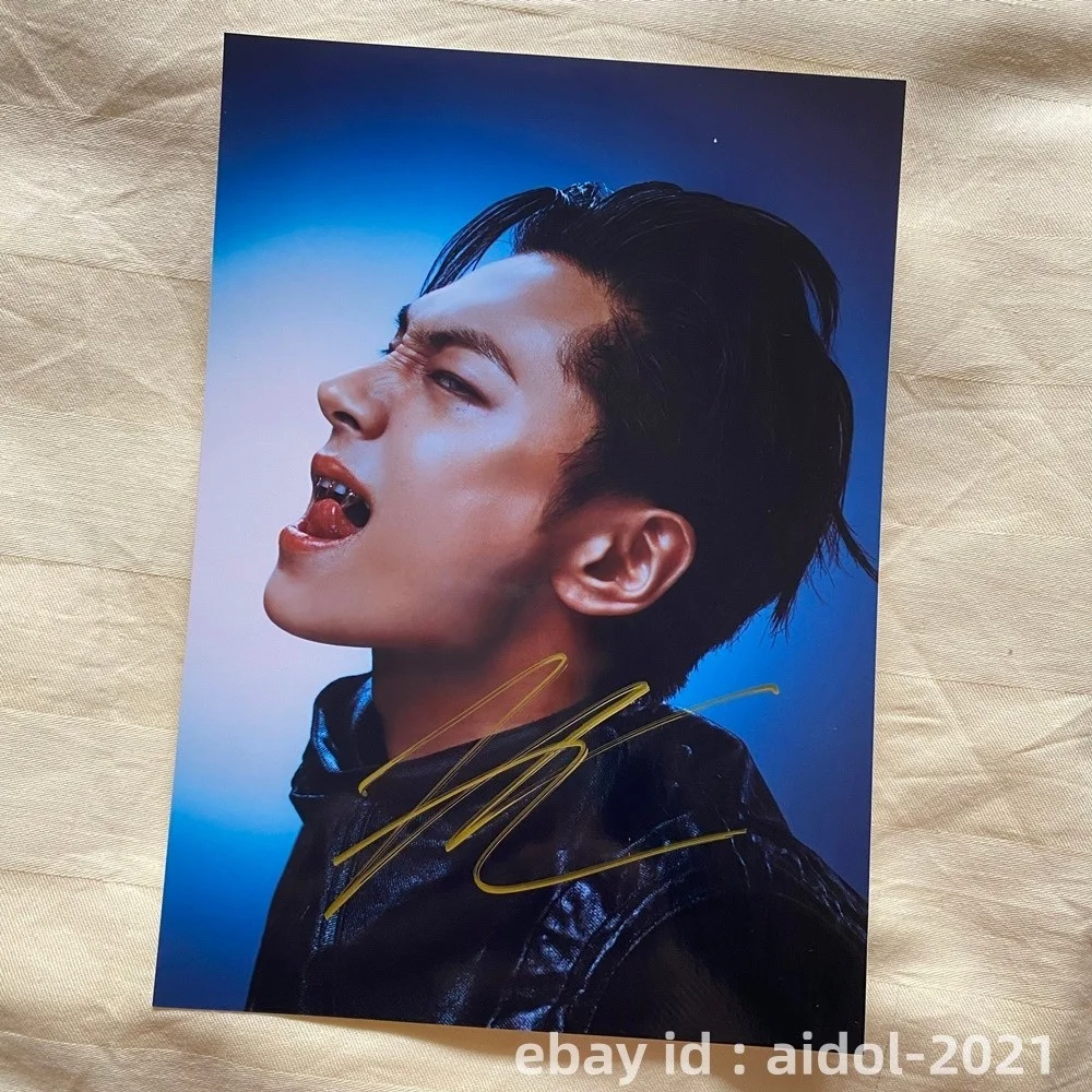 ENHYPEN JAY Autographed Photo THE SIN VANISH Still Knife K-POP 5*7 2026, изображение 4