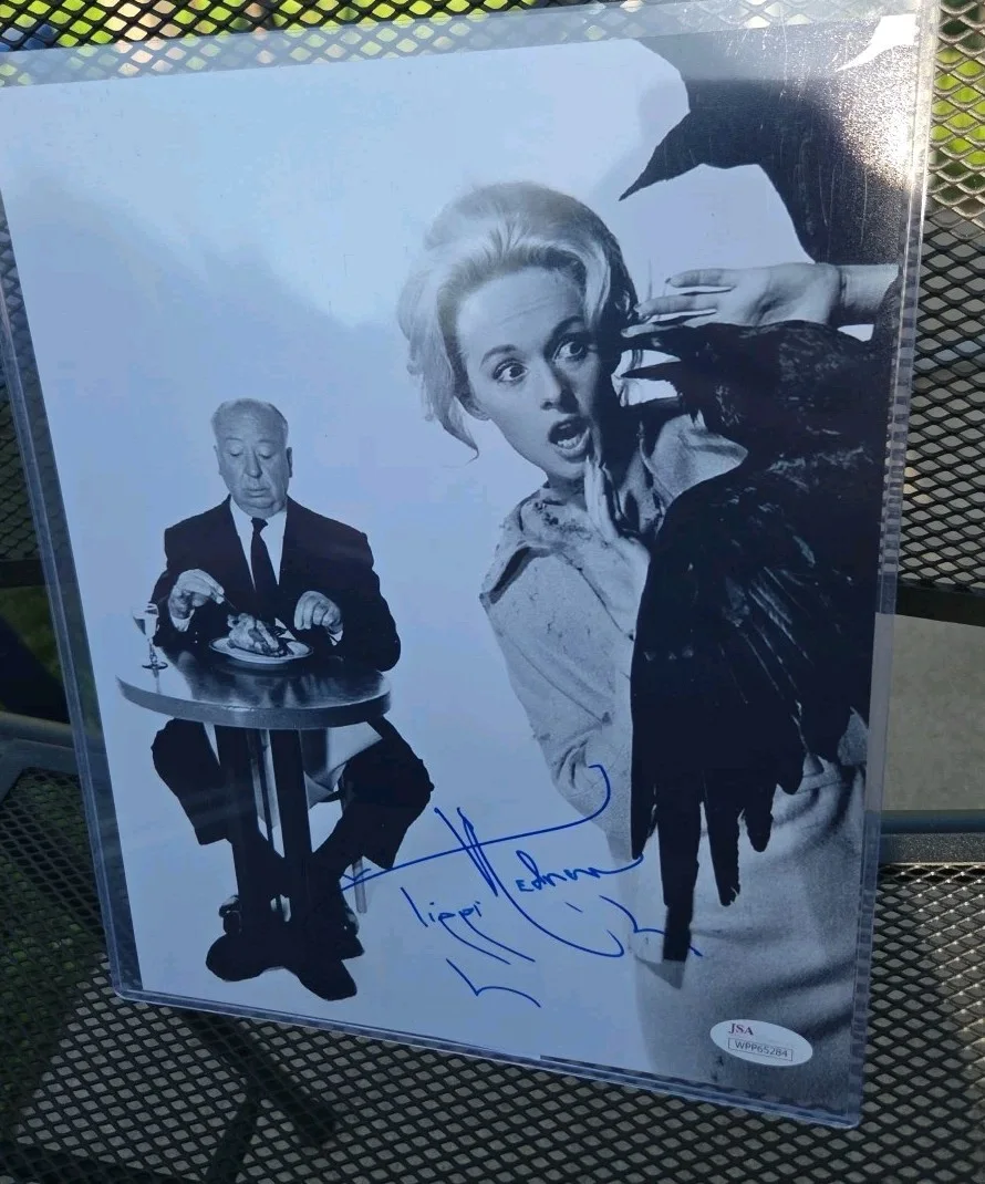 Tippi HEDREN signed 8X10 PHOTO THE BIRDS JSA COA ALFRED HITCHCOCK, изображение 3