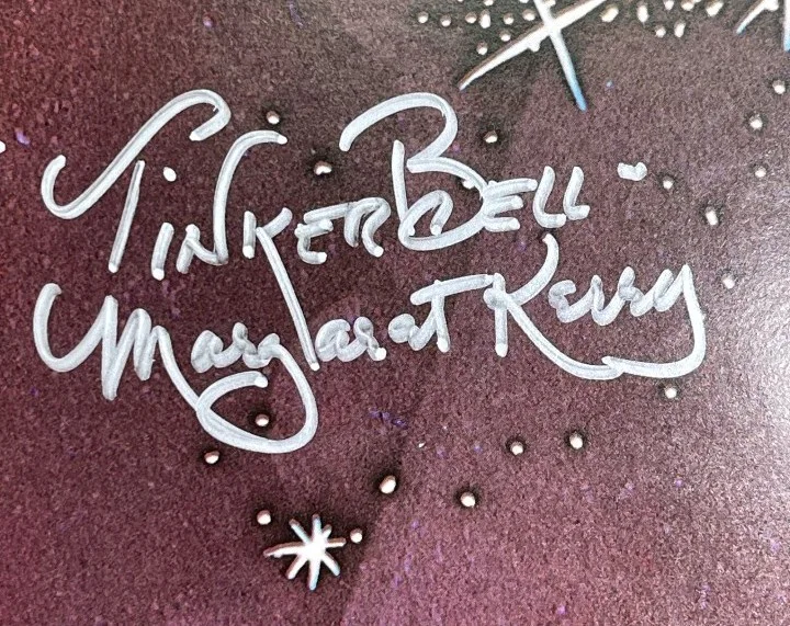 Margaret Kerry — Margaret Kerry OG Tinkerbell Model Autographed Signed 1977 Poster 11X15 Beckett, image 2