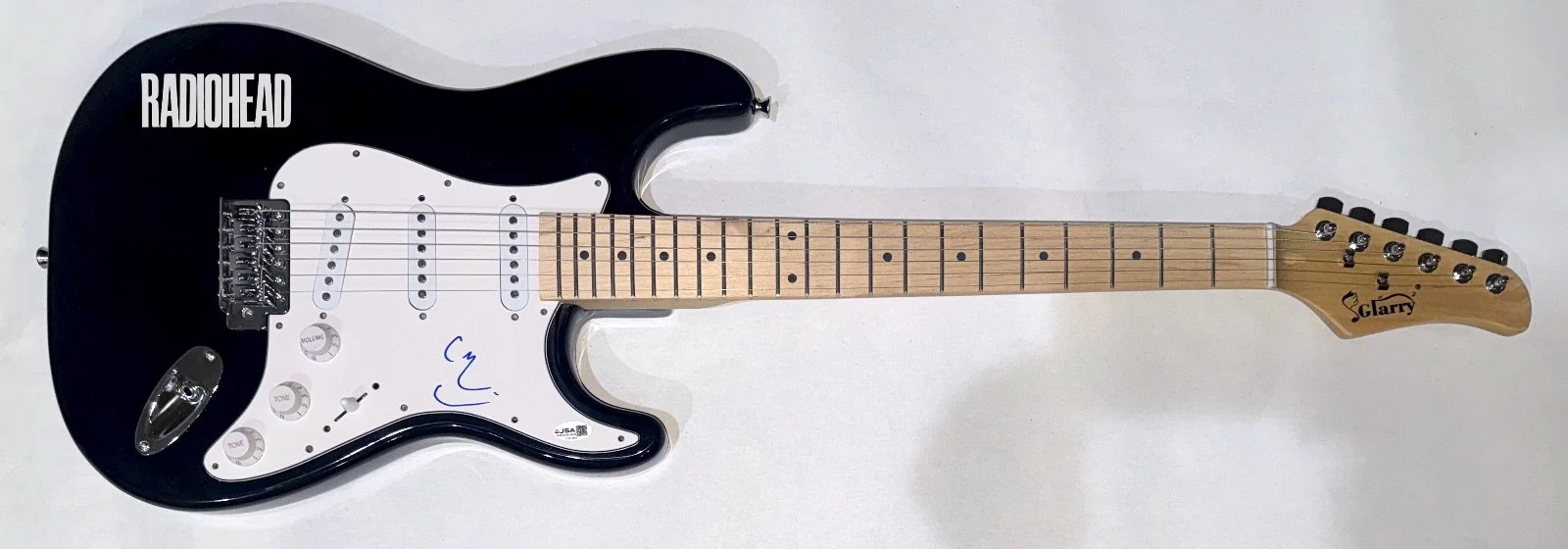 Colin Greenwood Radiohead Signed Autograph Electric Guitar Band Bassist JSA COA, изображение 3