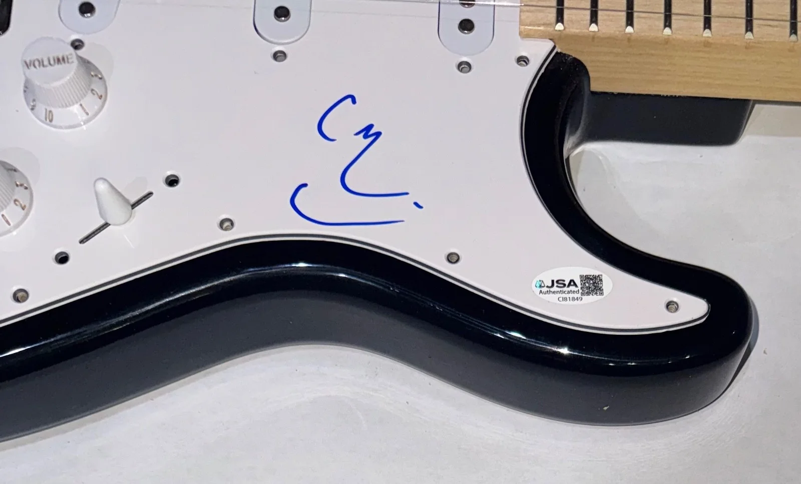 Colin Greenwood Radiohead Signed Autograph Electric Guitar Band Bassist JSA COA, изображение 4