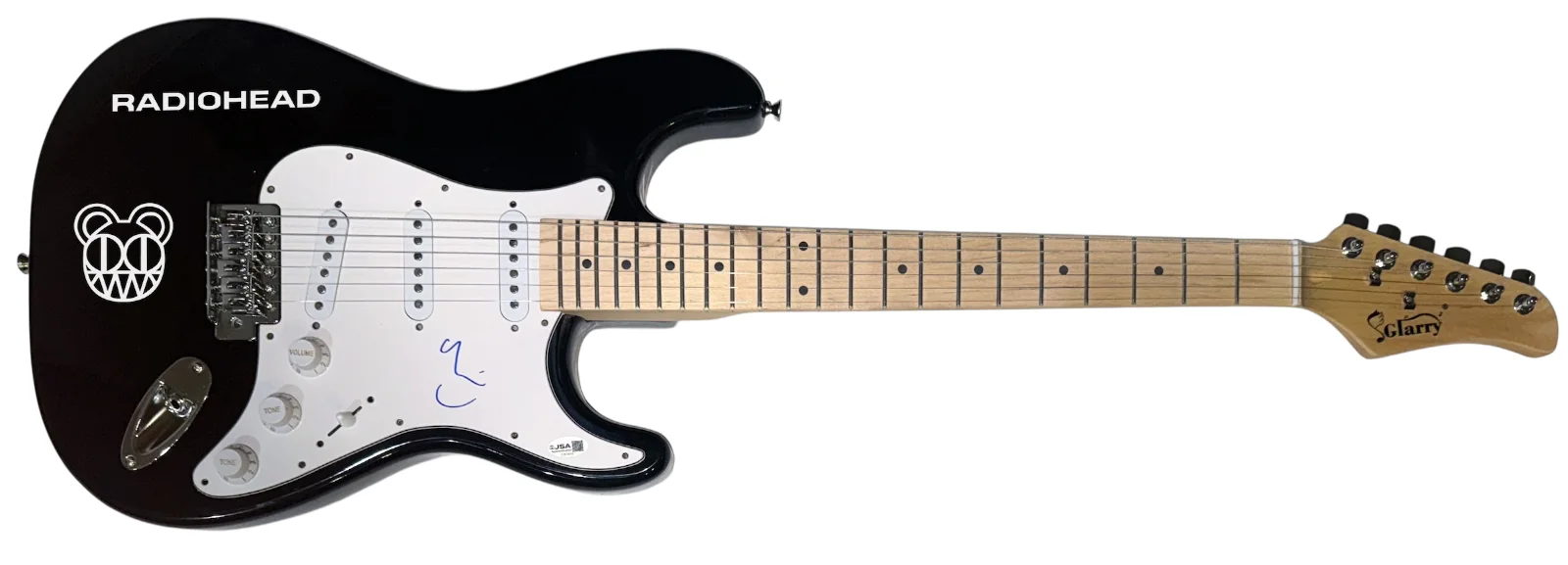 Colin Greenwood Radiohead Signed Autograph Electric Guitar Band Bassist JSA COA, изображение 2