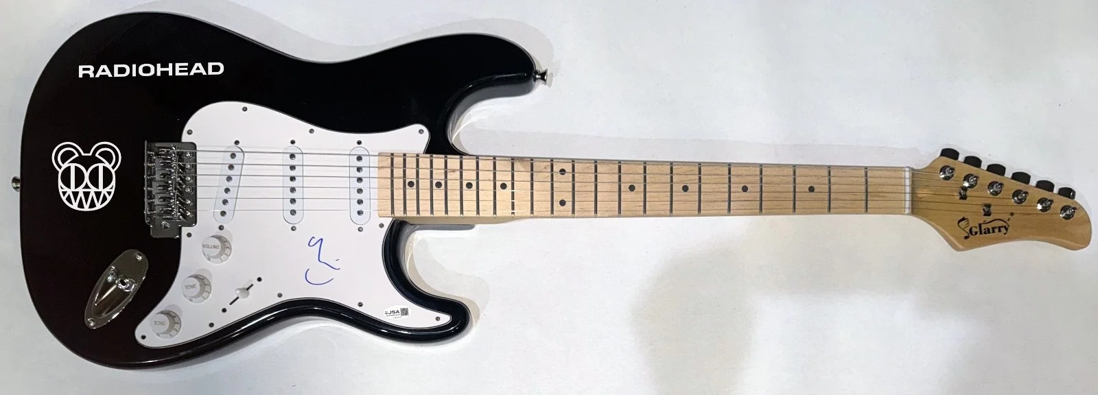 Colin Greenwood Radiohead Signed Autograph Electric Guitar Band Bassist JSA COA, изображение 3
