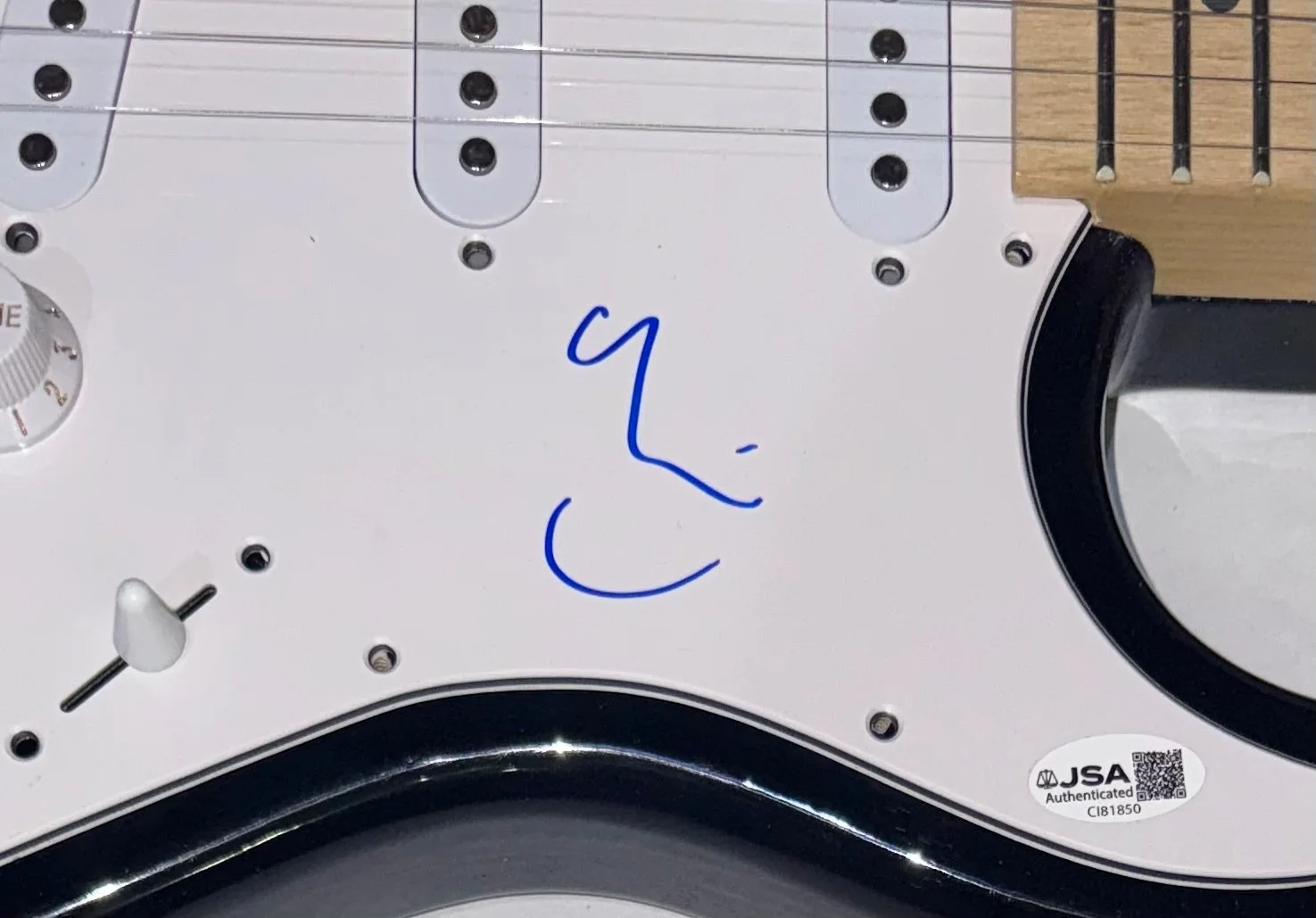 Colin Greenwood Radiohead Signed Autograph Electric Guitar Band Bassist JSA COA, изображение 4