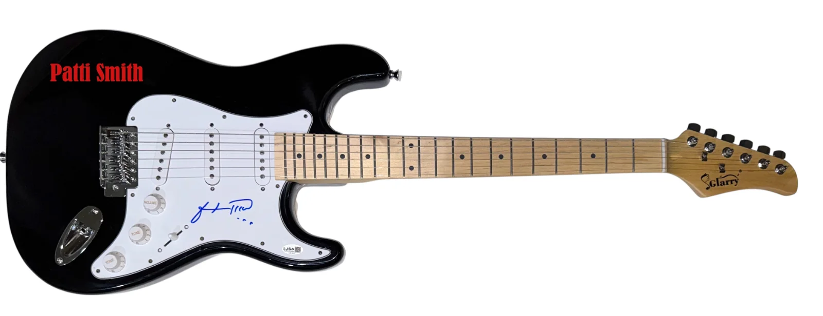 Patti Smith Signed Autograph Electric Guitar Horses Easter Rock Singer JSA COA, image 2