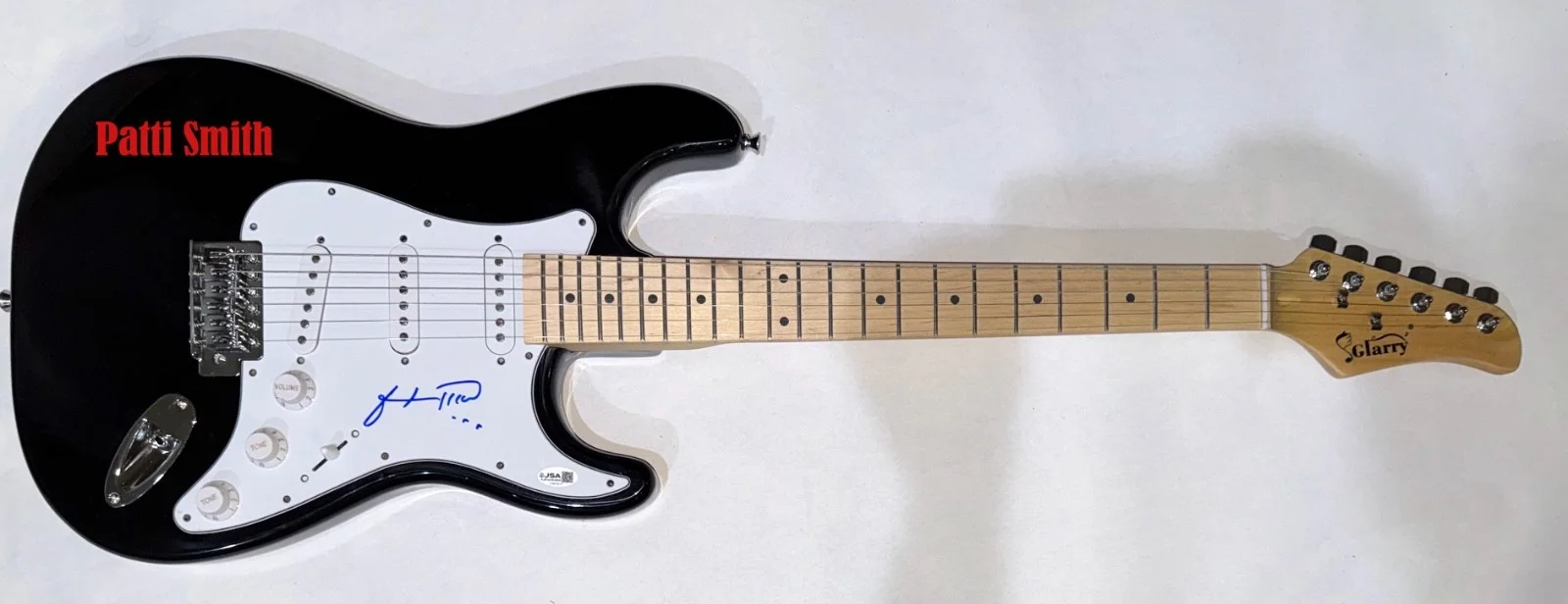 Patti Smith Signed Autograph Electric Guitar Horses Easter Rock Singer JSA COA, image 3