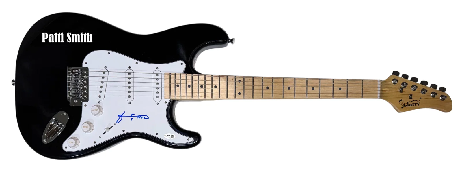 Patti Smith Signed Autograph Electric Guitar Horses Easter Rock Singer JSA COA, image 2
