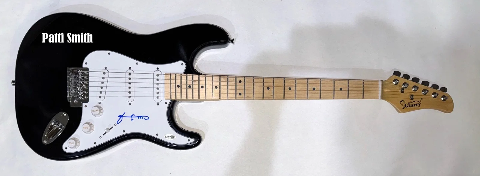 Patti Smith Signed Autograph Electric Guitar Horses Easter Rock Singer JSA COA, image 3