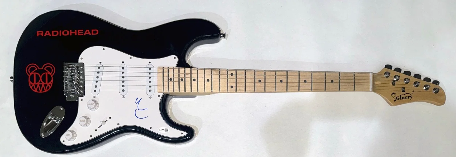 Colin Greenwood Radiohead Signed Autograph Electric Guitar Band Bassist JSA COA, изображение 3
