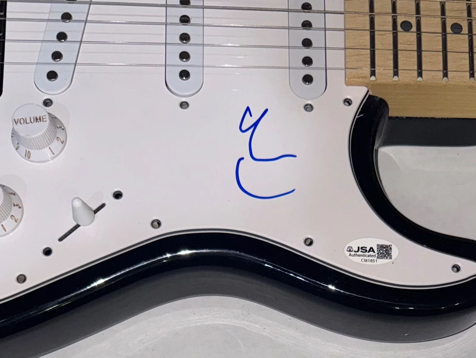 Colin Greenwood Radiohead Signed Autograph Electric Guitar Band Bassist JSA COA, изображение 4