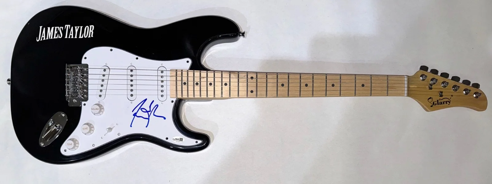 James Taylor Signed Autograph Electric Guitar Sweet Baby James Singer JSA COA, изображение 3