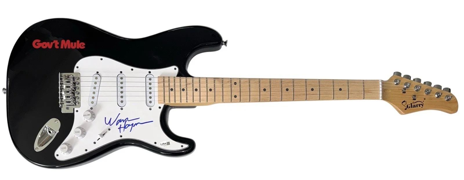 Warren Haynes Gov't Mule Signed Autograph Electric Guitar Allman Brothers JSA, image 2
