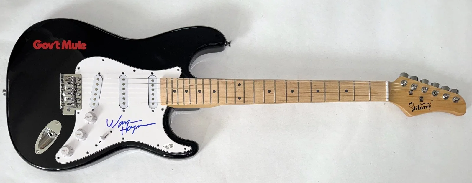 Warren Haynes Gov't Mule Signed Autograph Electric Guitar Allman Brothers JSA, image 3