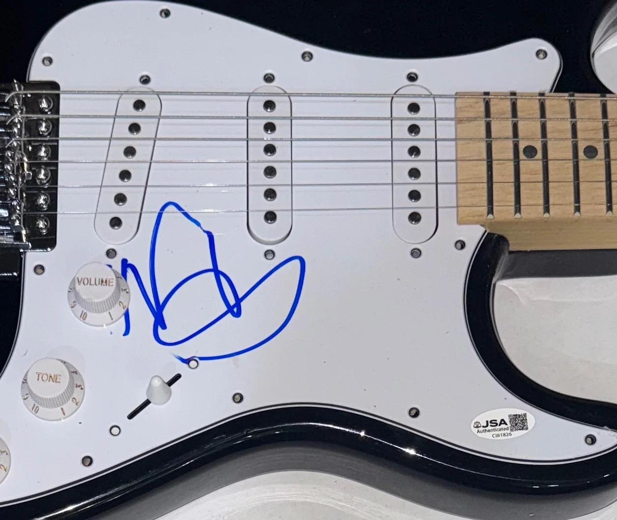 Nas Signed Autograph Electric Guitar Illmatic Rapper Hip Hop Nasir Jones JSA COA, image 4