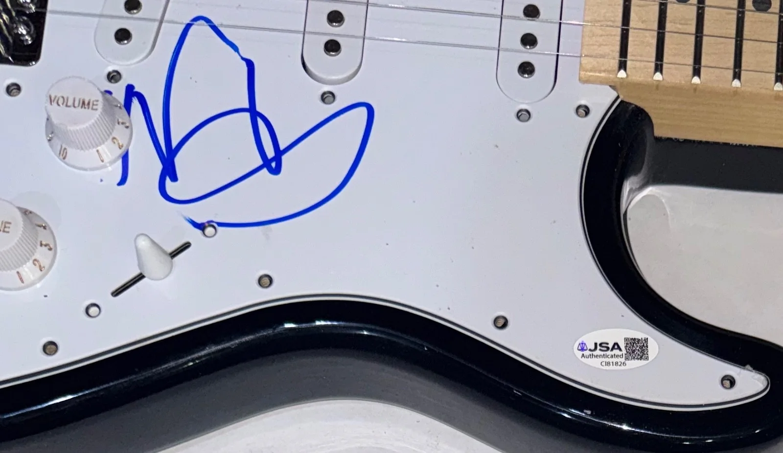 Nas Signed Autograph Electric Guitar Illmatic Rapper Hip Hop Nasir Jones JSA COA, image 5
