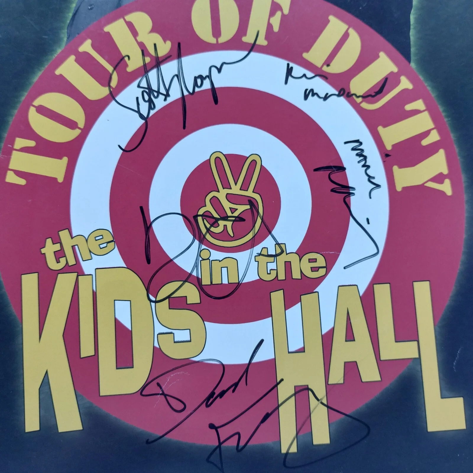 Cast — Kids In The Hall Cast by all 5 Signed Autographed 9x13 Photo Tour Program RARE, image 3