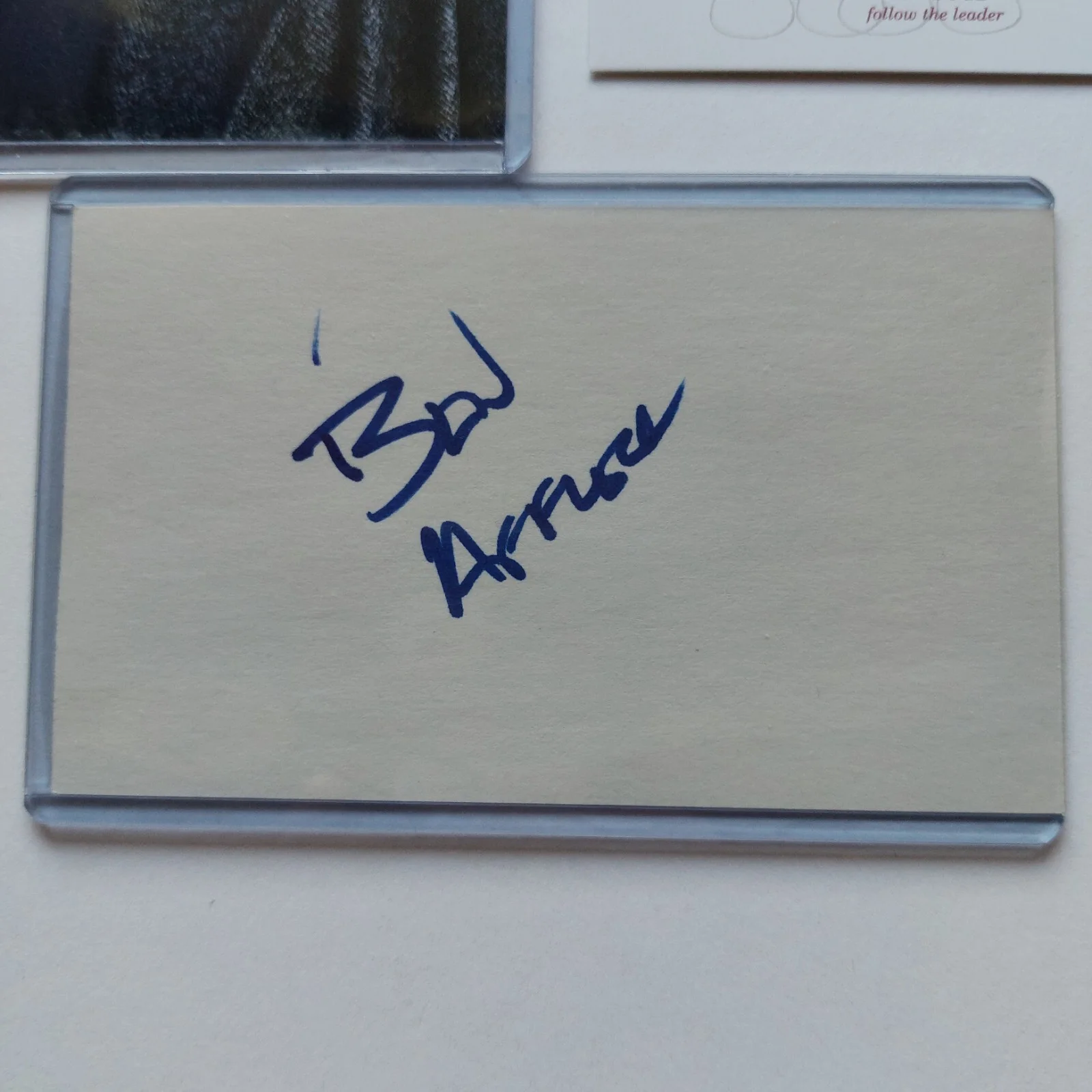 Ben Affleck — Ben Affleck Signed 3x5 Index Card JSA COA (Batman, Gone Girl, Mallrats, Argo), изображение 2