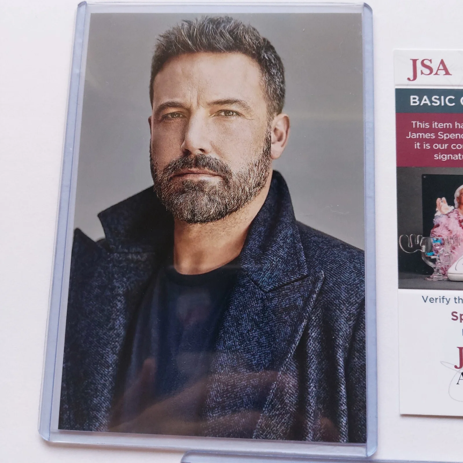 Ben Affleck — Ben Affleck Signed 3x5 Index Card JSA COA (Batman, Gone Girl, Mallrats, Argo), изображение 3