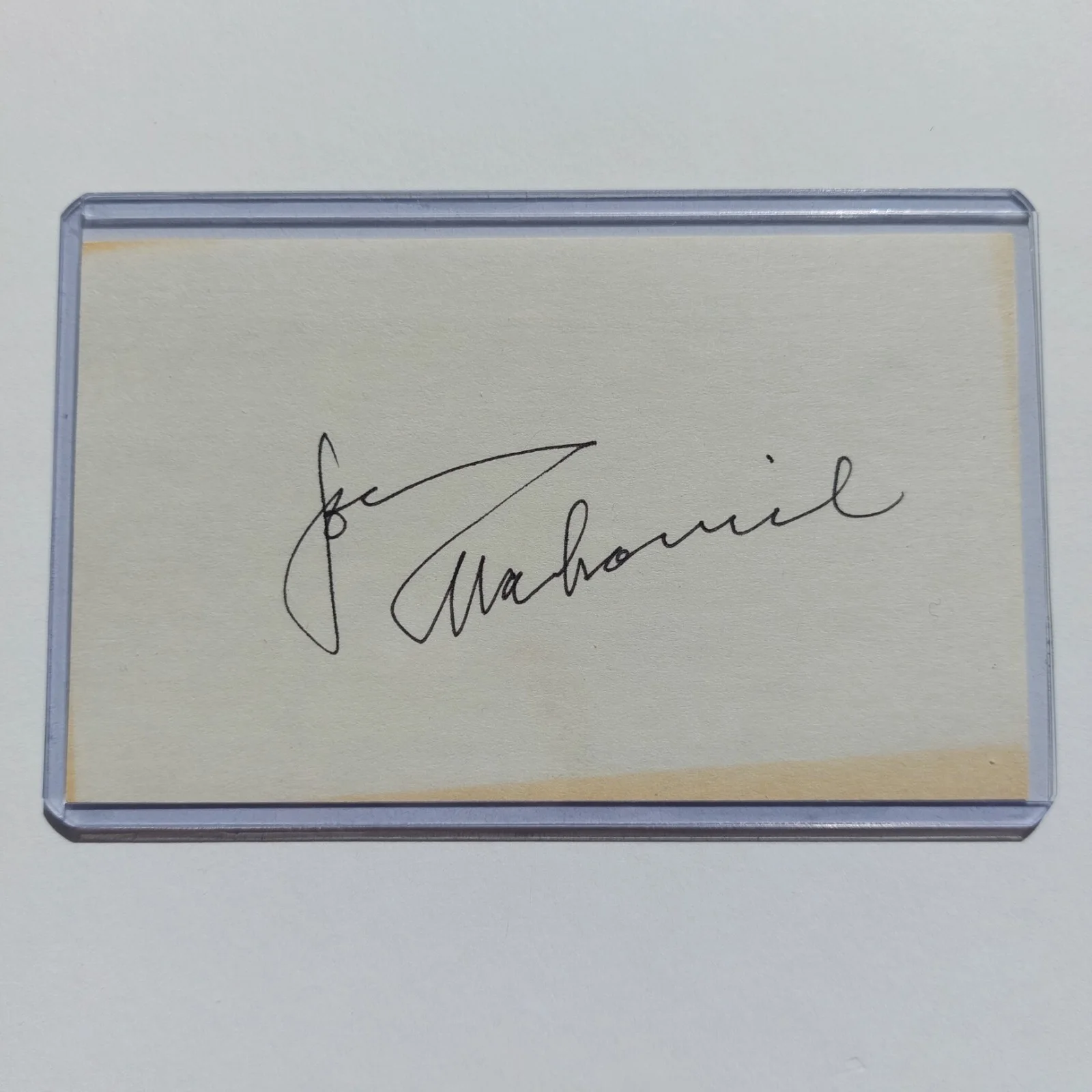 John Malkovich — John Malkovich Signed 3x5 Index Card (Red, Con Air, Of Mice and Men), image 3