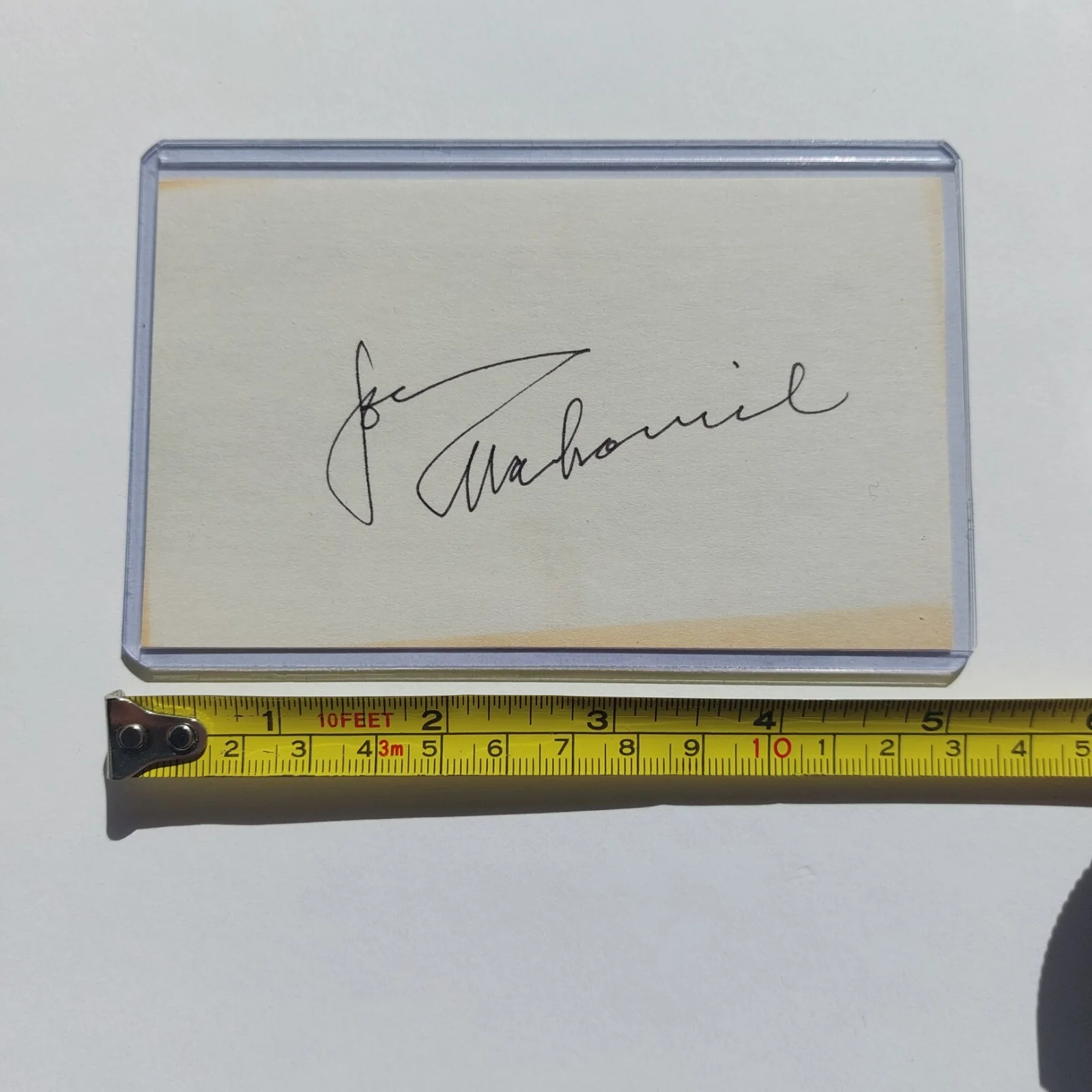 John Malkovich — John Malkovich Signed 3x5 Index Card (Red, Con Air, Of Mice and Men), image 4