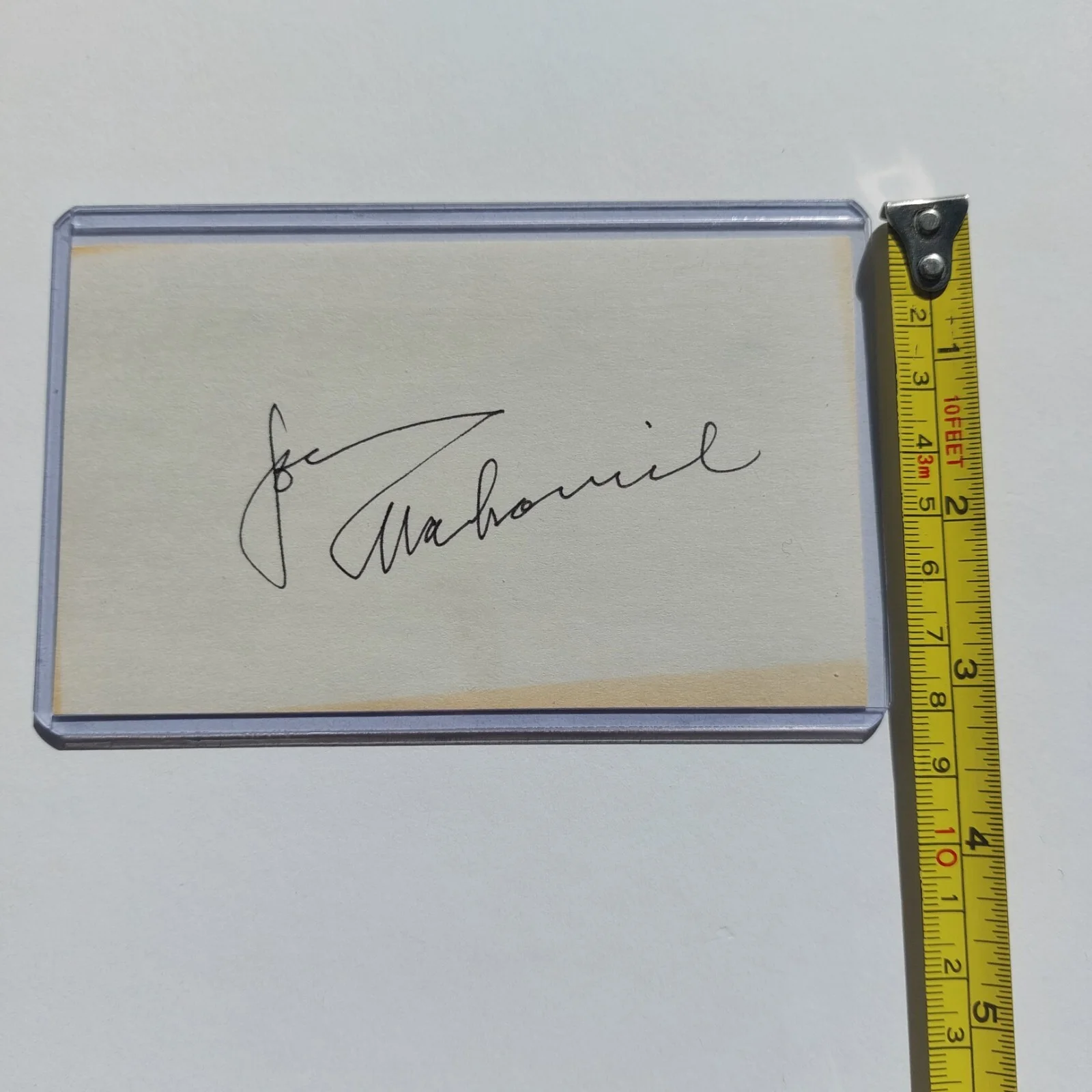 John Malkovich — John Malkovich Signed 3x5 Index Card (Red, Con Air, Of Mice and Men), image 5