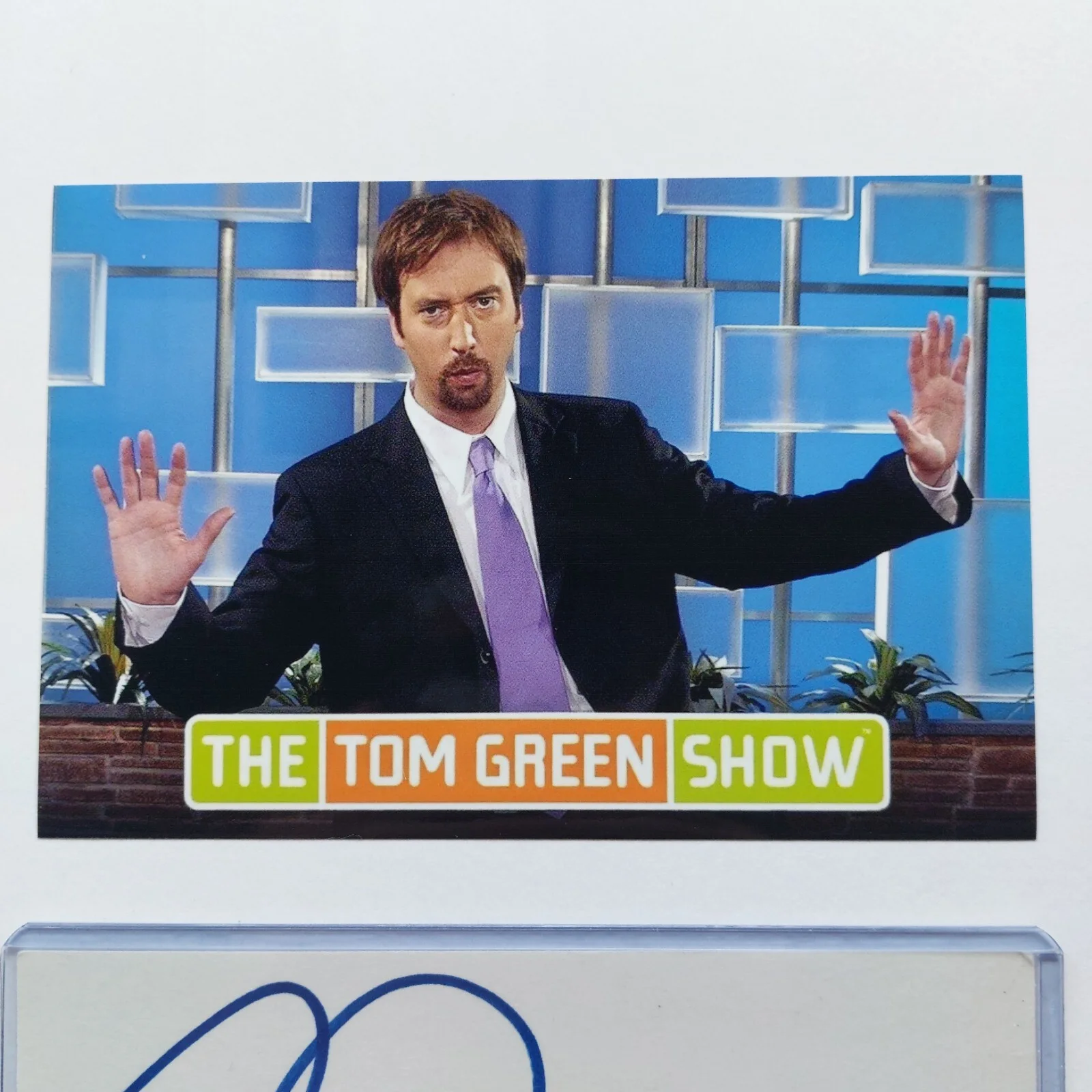 Tom Green — Tom Green Signed 4x6 Index Card COA Canadian Comedian Tom Green Show Road Trip, изображение 4