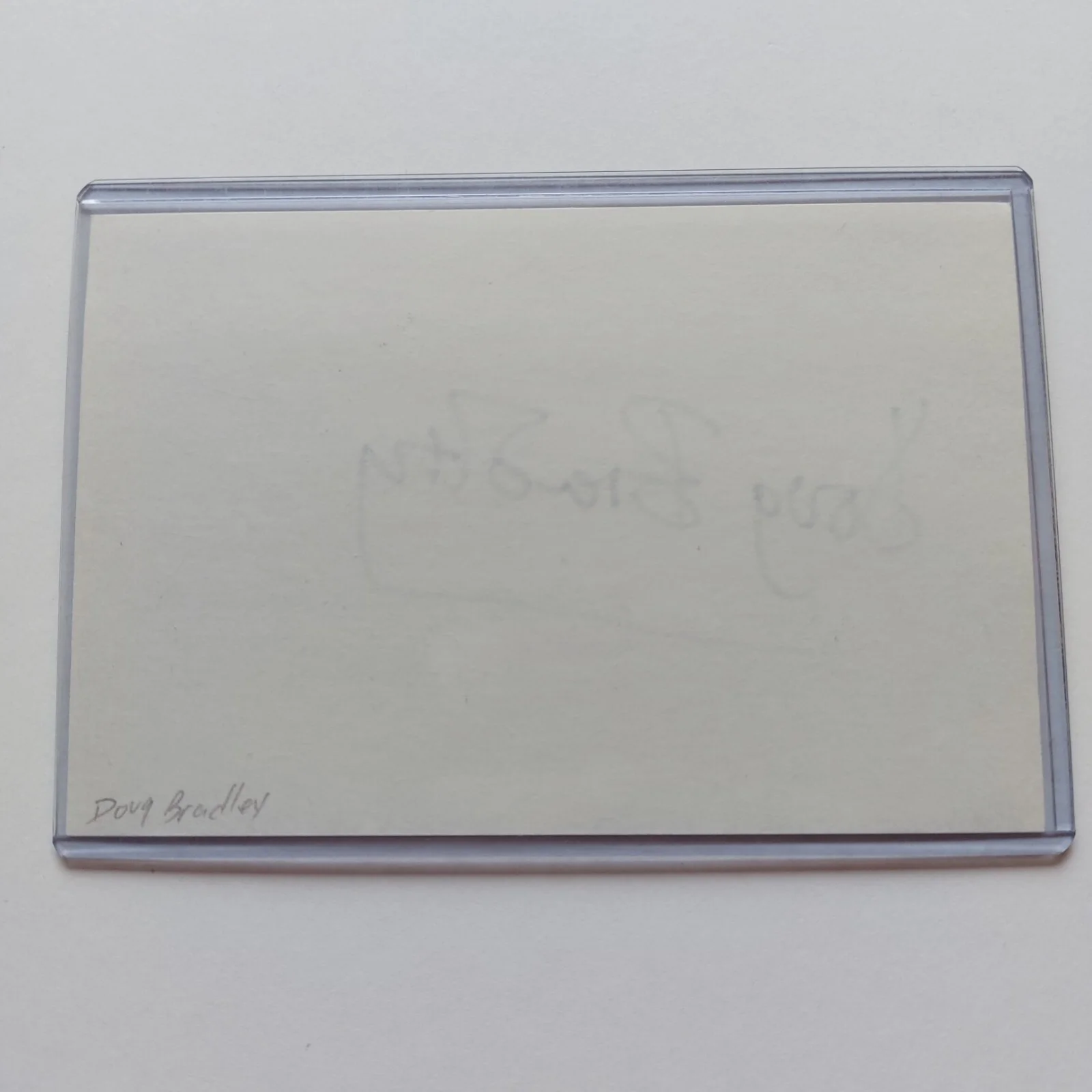Peter Cullen — Doug Bradley signed 4x6 Index Card Hellraiser Autographed Pinhead Signed Auto, image 3