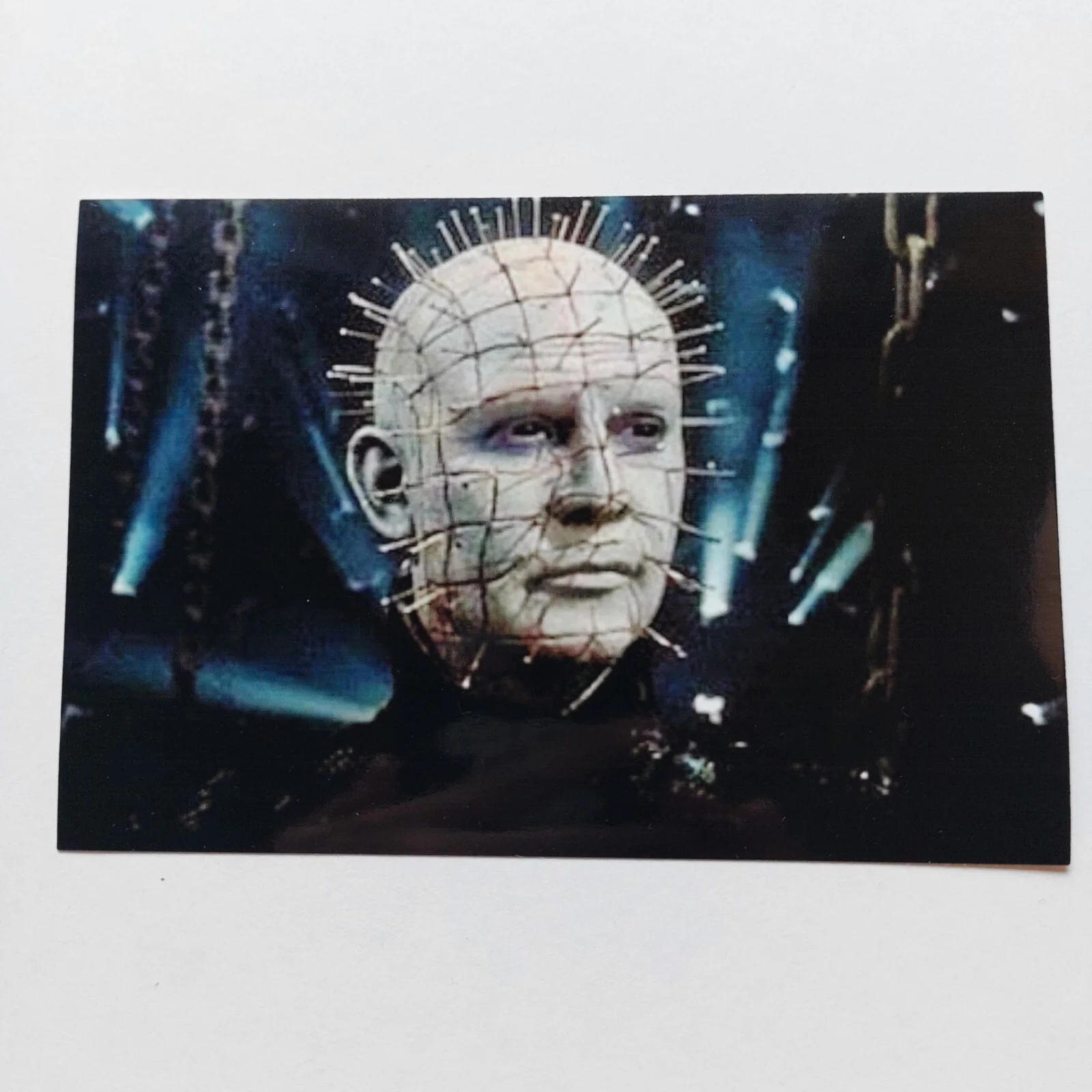 Peter Cullen — Doug Bradley signed 4x6 Index Card Hellraiser Autographed Pinhead Signed Auto, image 4