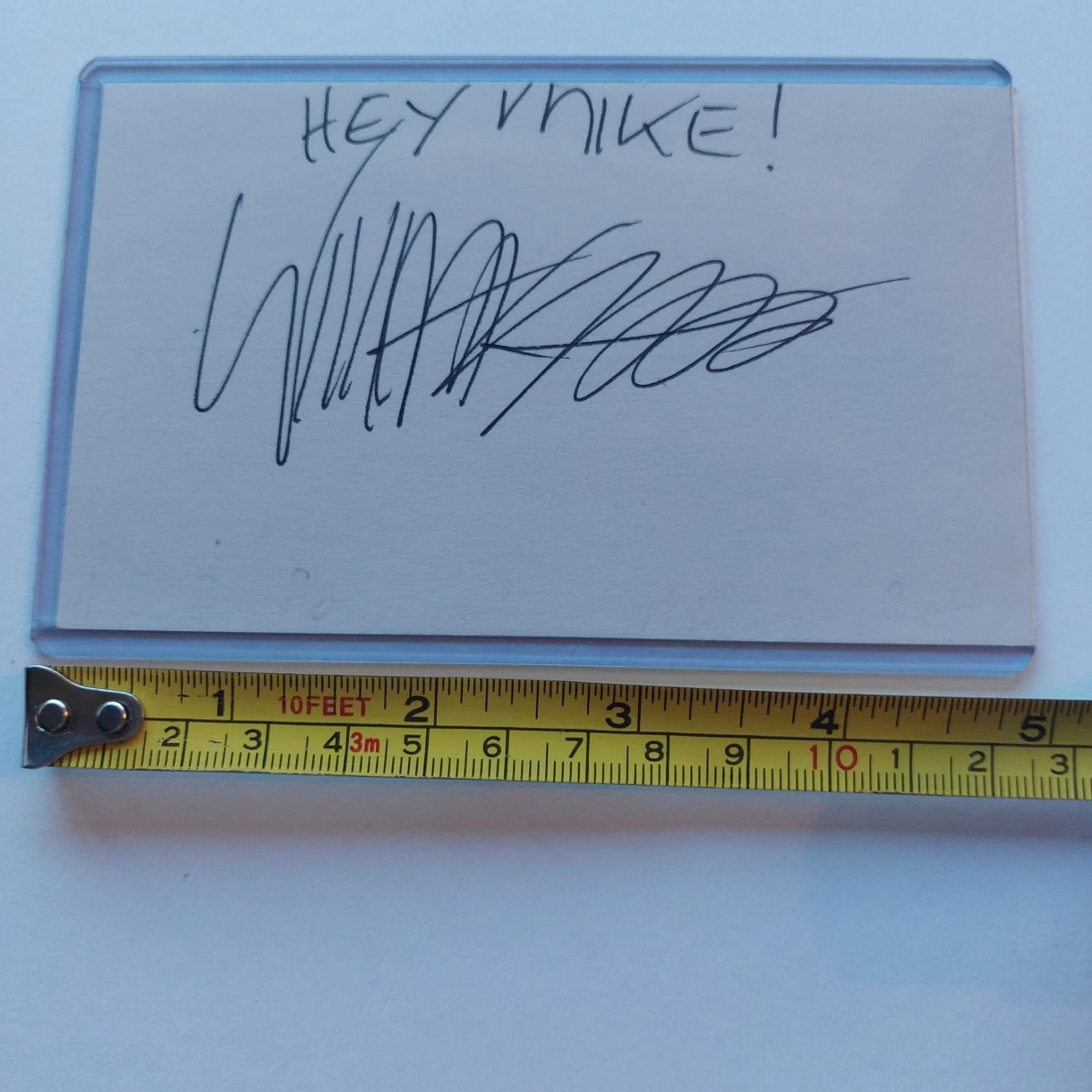 Will Sasso — Will Sasso Signed 3x5 Index Card (Loudermilk, MadTV, Three Stooges ), изображение 5