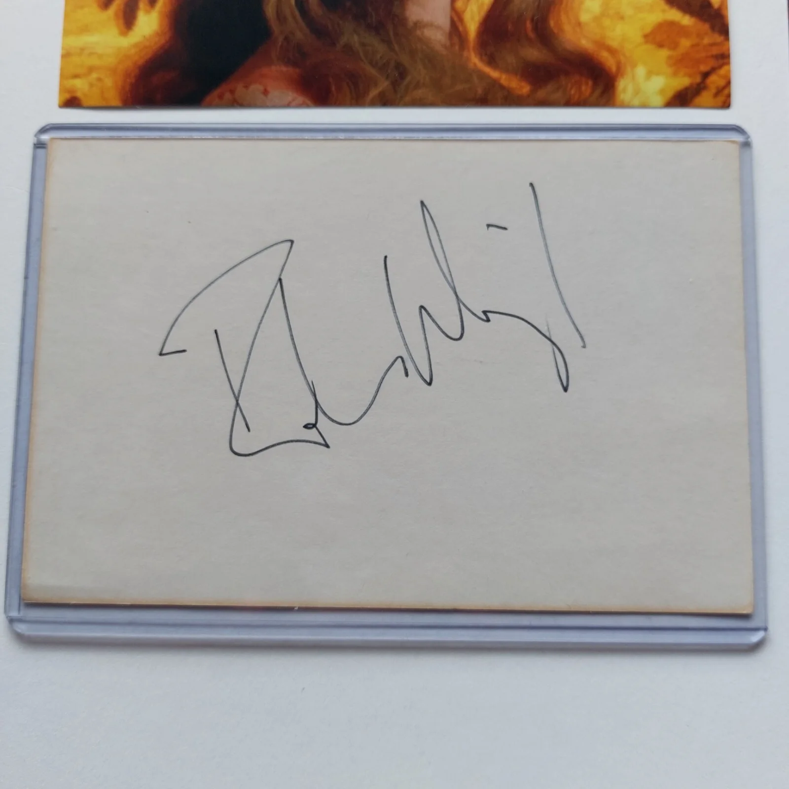 Robin Wright — Princess Bride Autographed Buttercup Robin Wright Signed 4x6 Index Card JSA COA, image 2