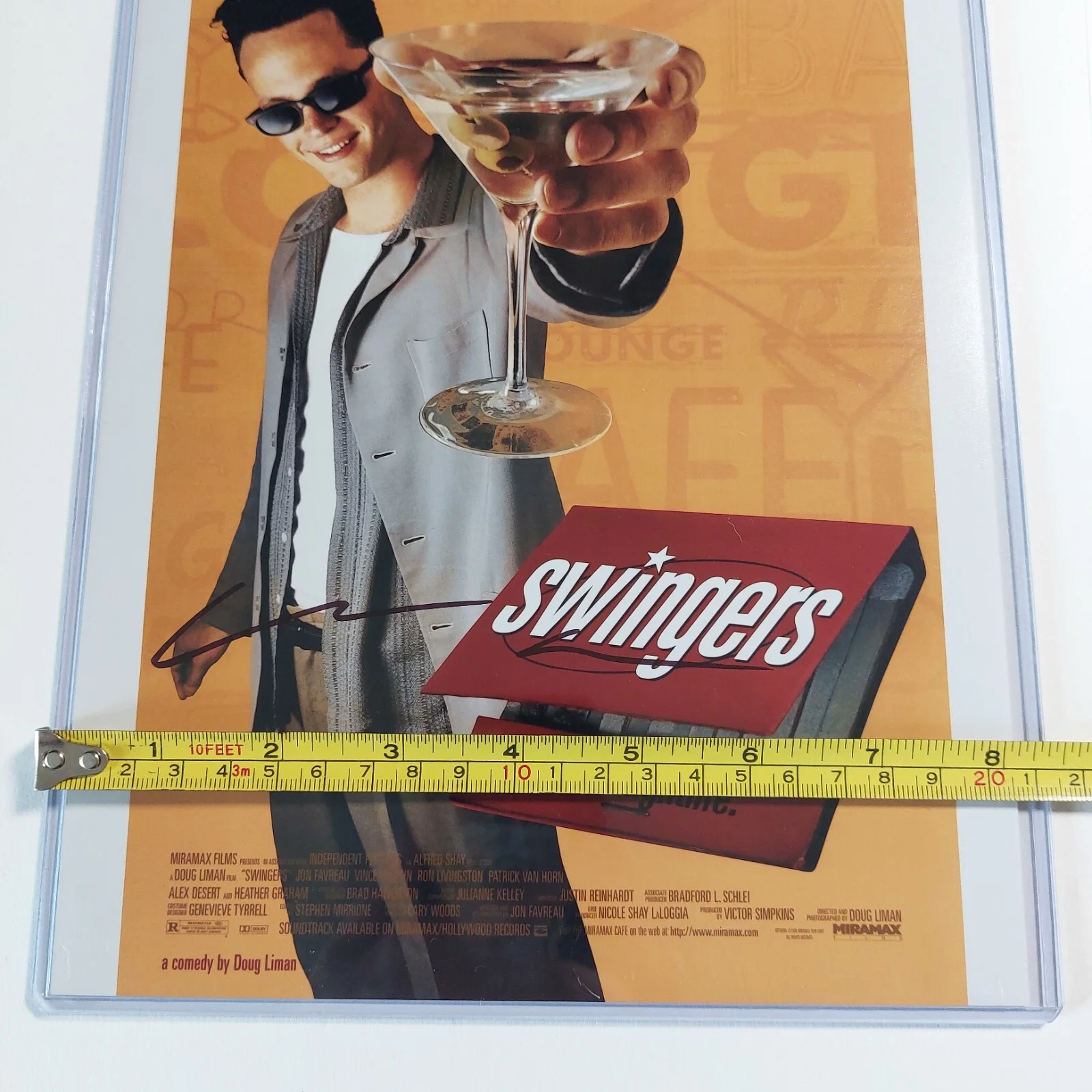 Vince Vaughn — Swingers Signed 8x10 Photo Vince Vaughn autographed Wedding crashers Dodgeball, изображение 5