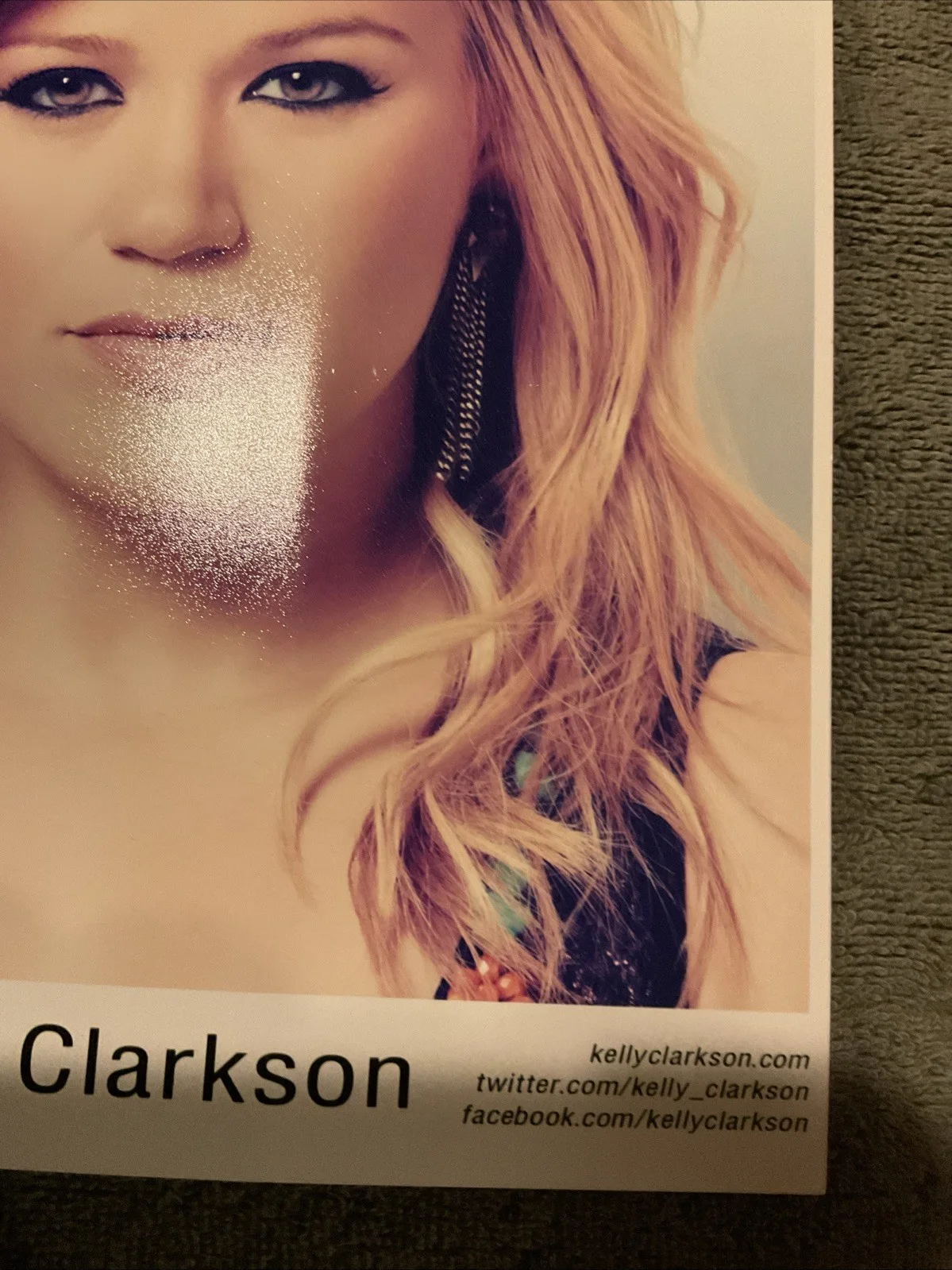 Kelly Clarkson — Kelly Clarkson Hand Signed Autographed 8x10 Photo Singer TV Personality, изображение 4