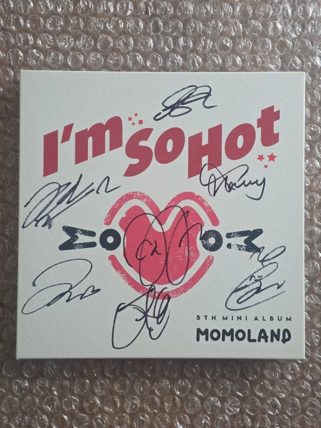 Momoland Promo 5th Mini Album Autographed Hand Signed, image 2