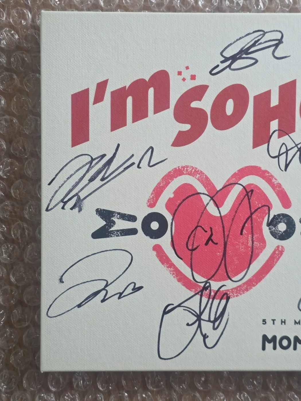 Momoland Promo 5th Mini Album Autographed Hand Signed, image 3