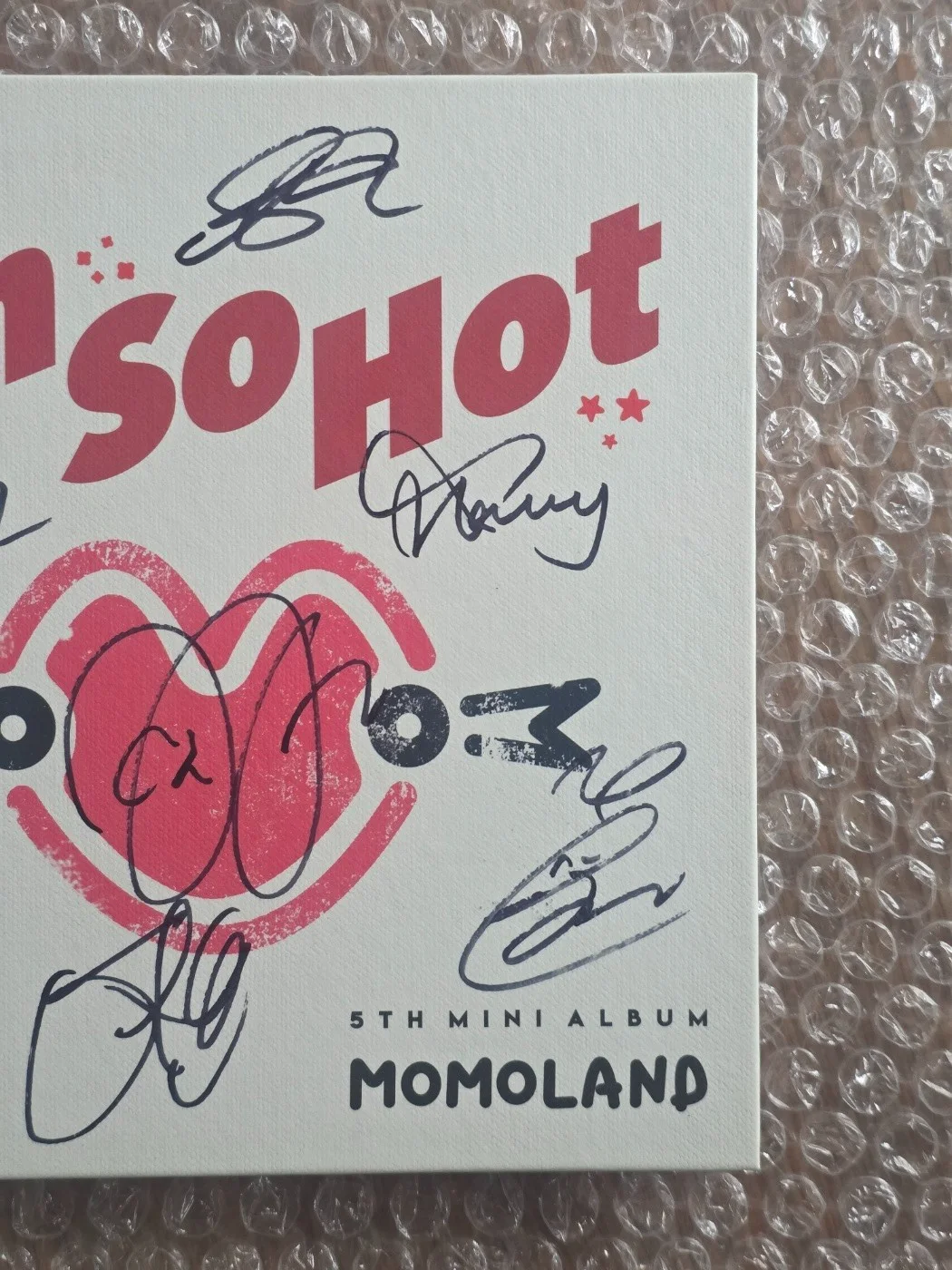 Momoland Promo 5th Mini Album Autographed Hand Signed, image 4