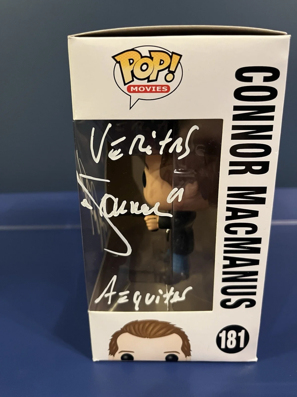 Funko Pop The Boondock Saints Connor MacManus Signed Sean Patrick Flanery, image 2