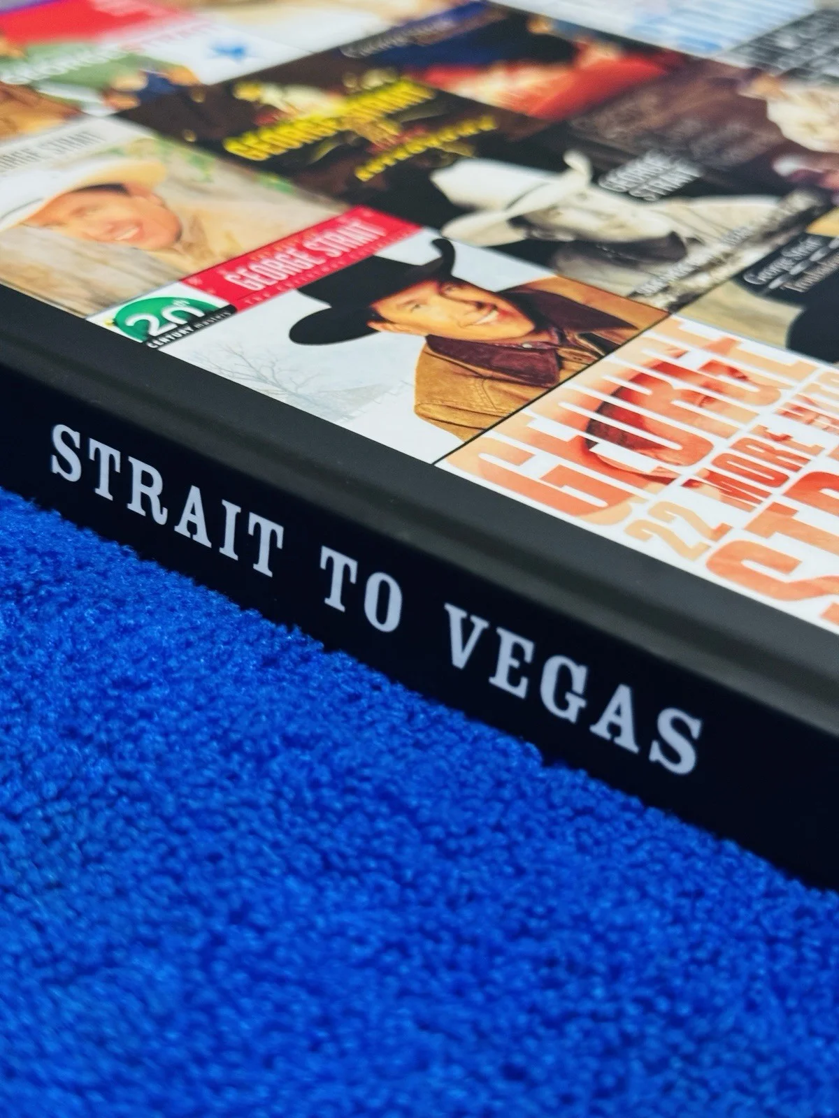 George Strait Signed Strait to Vegas Book Original Country Music Memorabilia, изображение 2