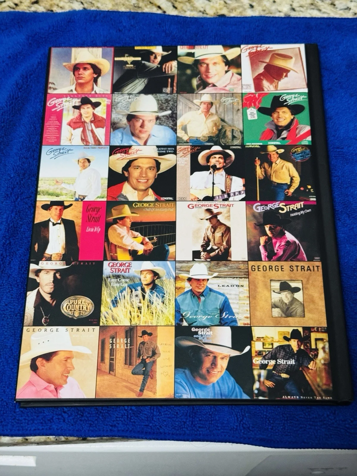 George Strait Signed Strait to Vegas Book Original Country Music Memorabilia, изображение 4